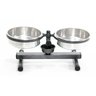 Comedouro Bebedouro Duplo Ajustável Anti Formiga Mini - 1