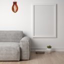 Ver imagem 2 de Luminária Teto tipo Pendente RUBI MDF - Completa - Cor: Marrom