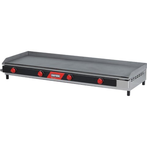 Chapa a Gás Queimador Gaveta 150x48 Fg15 Croydon Chapa para Lanches 150x48