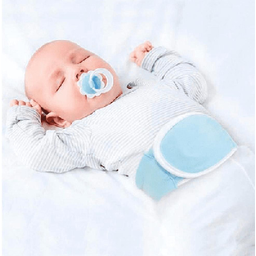 Cinta Térmica Faixa Abdominal Alivio Cólica Gases Bebe rosa multkids cinta e bolsa gel - 3