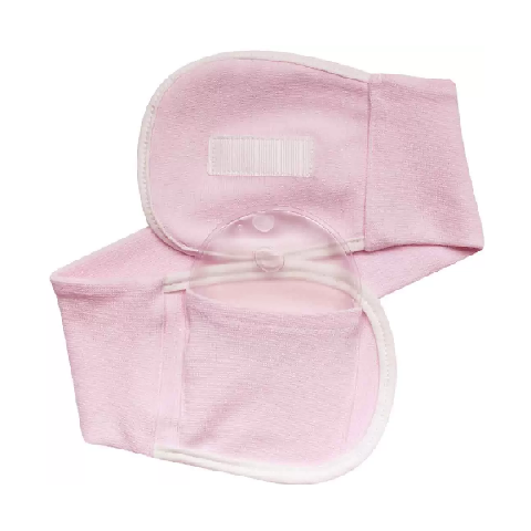 Cinta Térmica Faixa Abdominal Alivio Cólica Gases Bebe rosa multkids cinta e bolsa gel