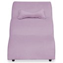 Ver imagem 5 de Escada Pet 46cm Estofada para Cachorro Nuvem R01 Veludo Lilás - Annie Decor