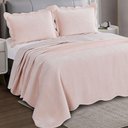 Ver imagem 5 de Colcha King Neo Velvet Microfibra Rosé 3 peças - Camesa 18020.05.8673