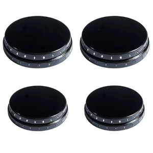 4 Tampa Espalhador para Boca de Fogão Esmaltec Veneza, Agata, Bali/ 2pequeno 2 Grande