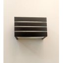 Ver imagem 3 de Arandela de efeito 2 Fachos Hall Entrada Fachada Sacada Escada Corredor Muro Jardim