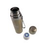 Garrafa Térmica Inox 350ml Com Tampa Academia Lancheira Café Chá Suco Água Dourada - 2