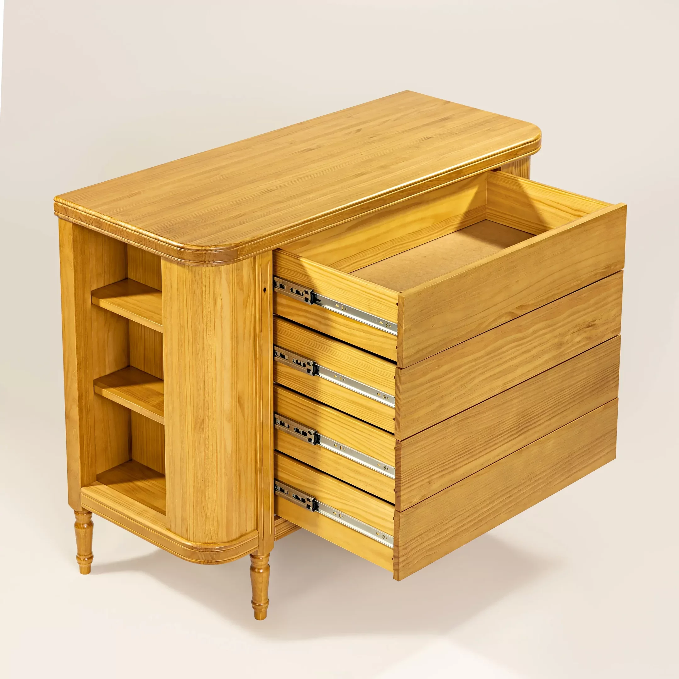 Ver imagem 6 de Cômoda Infantil Toy Arredondada 4 Gavetas