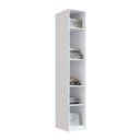 Ver imagem 5 de Guarda Roupa Modulado 100% MDF 3 Peças com Mesa de Cabeceira Esquerda 3 Portas e 2 Gavetas Integrato