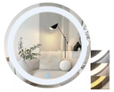 Ver imagem 5 de Espelho 4mm Banheiro Led 3 Cores Frio Neutro e Quente 90 Redondo Bivolt Grande 90cm