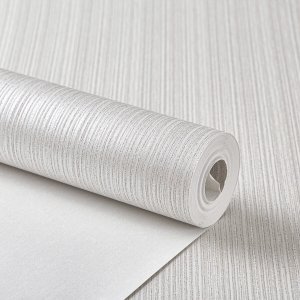 PAPEL DE PAREDE IMPORTADO RISCAS CINZA CLARO