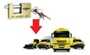 Ver imagem 1 de Cadeado Importado de Alta Segurança para Estepe 90mm