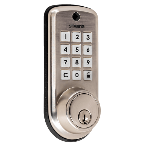 Fechadura Digital Smart Lock Sdd115 Sobrepor - Silvana Niquelado