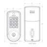 Fechadura Digital Smart Lock Sdd115 Sobrepor - Silvana Niquelado - 7