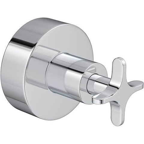 Acabamento para Registro de Gaveta até 1" e Pressão 1/2" e 3/4" Flex, Deca, Cromado, 4900.c20.pq