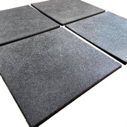 Piso Emborrachado 1x1m Para Academia E Crossfit Ahead Sports Preto - 3