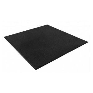 Piso Emborrachado 1x1m Para Academia E Crossfit Ahead Sports Preto