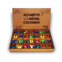 Ver imagem 2 de Alfabeto e Números Móvel Colorido Brinquedo Educativo Pedagógico Montessori