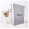 Caixa Livro Porta Objetos Prada Milano 21x28x5cm Texturizada - 3