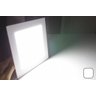 Kit 5 Luminárias Painel Led Taschibra Branco de Sobrepor 18w - 4