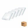 Kit 5 Luminárias Painel Led Taschibra Branco de Sobrepor 18w - 1