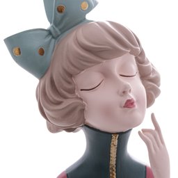 Escultura Decorativa de Resina Pensadora 23x9cm Wolff - 2
