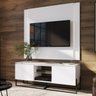 Rack com Painel para Tv até 58 Polegadas Vesta Thassos/branco/preto - Artesano - 2