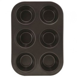 Forma Cupcake Antiaderente 6 Cavidades Muffin Petit Gateau - 2