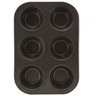 Forma Cupcake Antiaderente 6 Cavidades Muffin Petit Gateau - 2