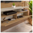 Ver imagem 5 de Painel para TV até 55 Polegadas Black 1 Porta Buriti Off White