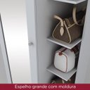Ver imagem 7 de Sapateira Magia 1 Porta com Espelho Branco Flex - Panorama Móveis