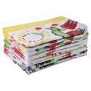 Ver imagem 1 de Kit 12 Panos De Copa Felpudo Perfeito Estilo Estampa Sortida