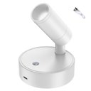 Ver imagem 1 de Luminaria Led Arandela 3 Tons Usb Bateria Recarregavel Mesa Cabeceira Parede Sala Quarto Estudo Trab