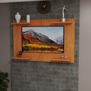 Ver imagem 3 de Painel para Tv 50 Pol Quartos Salas Cor Cerejeira