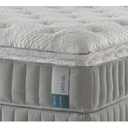 Colchão Super King Latex Foam de Látex Natural Gel - Box e Kit Zen - 193x203cm - 2