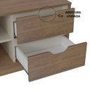 Ver imagem 6 de Rack Artely Michigan com Pés em Mdf 22mm Liberatti