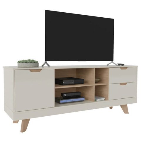 Rack Artely Michigan com Pés em Mdf 22mm Liberatti