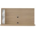 Ver imagem 2 de Painel Artely Alaska com Prateleira em Tamburato 5cm Liberatti