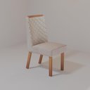 Ver imagem 3 de Sala de Jantar 196x90 Mdf/vidro 6 Cadeiras Mel Bom Pastor