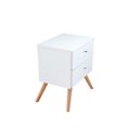 Ver imagem 2 de Mesa De Cabeceira França 2 Gavetas Corrediças Telescópicas