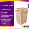 Cesto Balde Roupa Multiuso 55l +cesto Interno Organizador 6l Uz Uz Utilidades - 3
