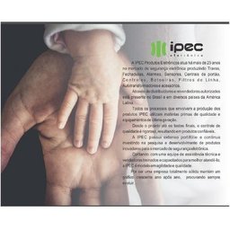 Fechadura Magnética M150 Cinza Ipec com Sensor - 12 Vdc - 5