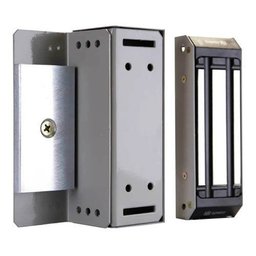 Fechadura Magnética M150 Cinza Ipec com Sensor - 12 Vdc - 2