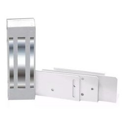 Fechadura Magnética M150 Cinza Ipec com Sensor - 12 Vdc - 3