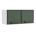 Ver imagem 1 de Armário de Cozinha Modulado Bella C/ 2 Portas Baixo 80cm Verde - Bertolini