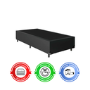 Ver imagem 5 de Cama Box Solteiro + Colchão D33 One Face - 56x88x188cm - E-shop Casa - Couro