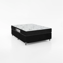 Ver imagem 1 de Cama Box Casal + Colchão D33 One Face - E-shop Casa - Suede
