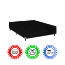 Ver imagem 5 de Cama Box Casal + Colchão D33 One Face - E-shop Casa - Suede