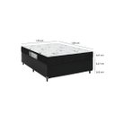 Ver imagem 3 de Cama Box Casal + Colchão D33 One Face - 56x138x188cm - E-shop Casa - Couro