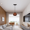 Ver imagem 3 de Pendente Luminária de Teto Cúpula Bola Suporte Plástico - Soquete E-27 – Abf Luminárias:branco