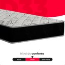 Ver imagem 4 de Cama Box Solteiro + Colchão D33 One Face - 56x88x188cm - e-Shop Casa - Suede